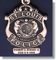 St. Louis, Missouri Police Badge Charms